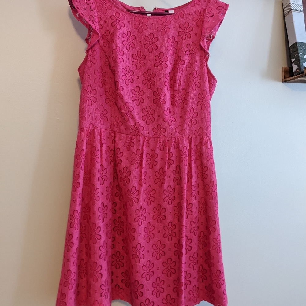 Bright lace dress size M